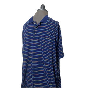 Saddlebred Men's Colorful Polo Shirt Casual Golf Career Size XL